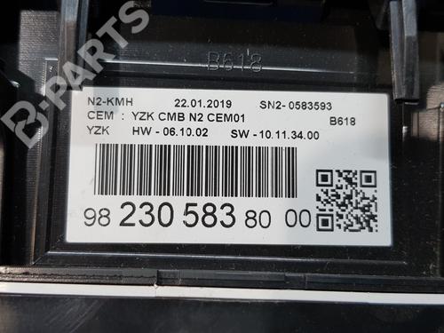 Instrument cluster CITROËN C3 / C3 ORIGIN III (SX)  | BP7591824C47 