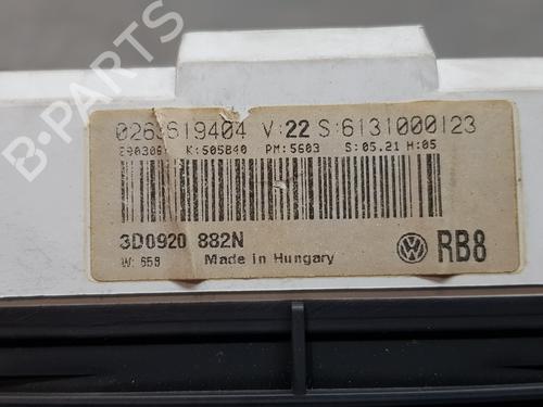 Quadro strumenti VW PHAETON (3D1, 3D2, 3D3, 3D4, 3D6, 3D7, 3D8, 3D9) 3.0 V6 TDI 4motion | BP12259710C47 