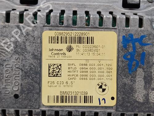 Display monitor BMW X3 (F25)  | BP17707665C48 