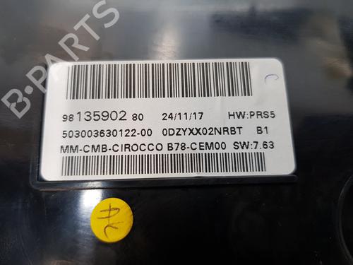 Instrument cluster CITROËN C4 Grand Picasso II (DA_, DE_) 2.0 BlueHDi 150 | BP24646851C47 