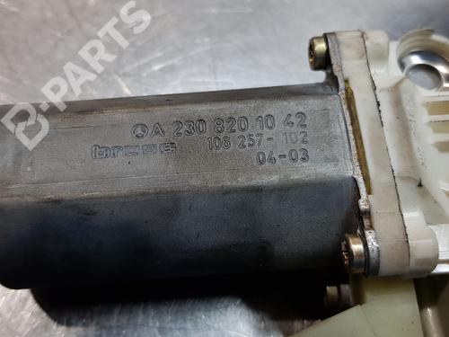 Front left window mechanism MERCEDES-BENZ CLK Convertible (A209) CLK 200 Kompressor (209.442) | BP9666048C22 