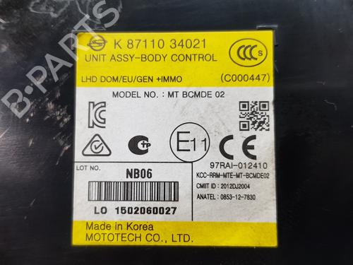 Modulo electronico SSANGYONG KORANDO (CK)  | BP16701609M83 