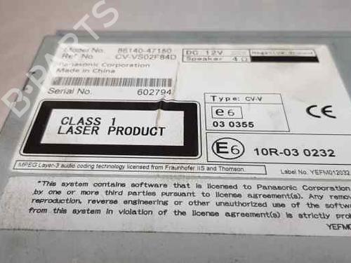 Display TOYOTA PRIUS PLUS (_W4_)  | BP12489870C48 