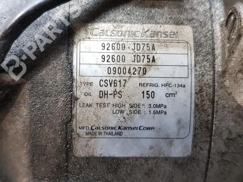 AC compressor NISSAN QASHQAI / QASHQAI +2 I (J10, NJ10, JJ10E)  | BP9502593M34 