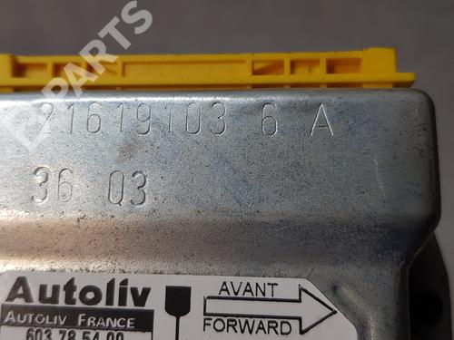 Kollisjonspute styreenhet RENAULT ESPACE IV (JK0/1_)  | BP10100627M53 