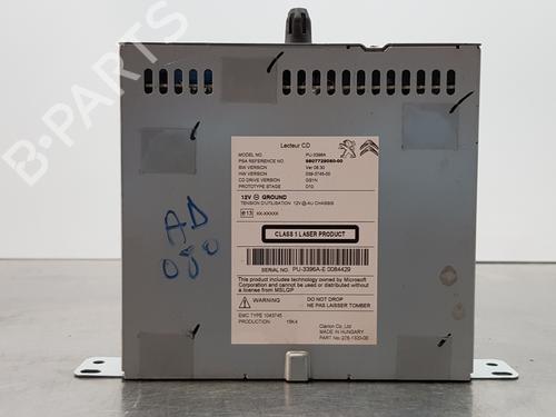 Radio PEUGEOT 508 I (8D_)  | BP18863608E6 