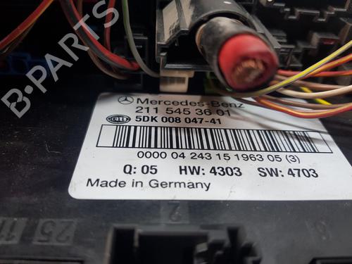 Fuse box MERCEDES-BENZ CLS (C219) CLS 500 (219.375) | BP26681995E1 