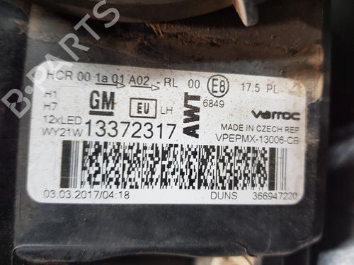 Left headlight OPEL MERIVA B MPV (S10)  | BP29708762C28 