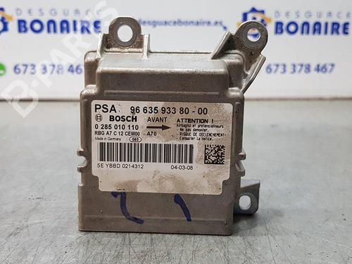 Used ECU airbags ECU airbags PEUGEOT 207 (WA_, WC_) 1.4 HDi (68 hp) 7589314 7589314