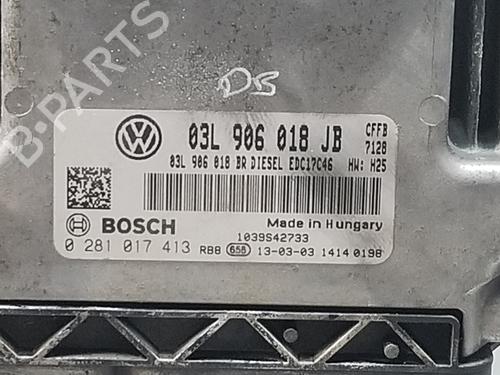 Engine control unit (ECU) SKODA SUPERB II Estate (3T5)  | BP17800420M57 