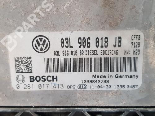 Engine control unit (ECU) SKODA SUPERB II Estate (3T5)  | BP8215559M57 