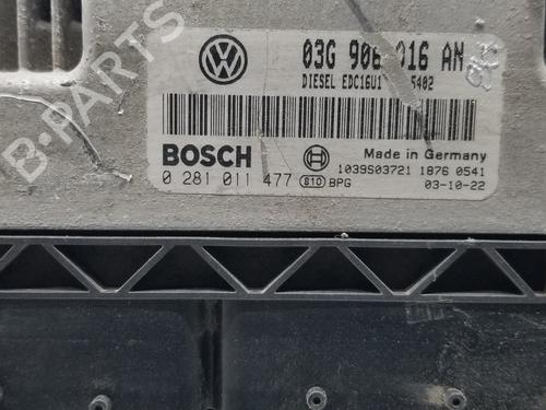 Engine control unit (ECU) VW GOLF V (1K1)  | BP22449526M57 