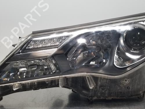 Used Left headlight TOYOTA RAV 4 IV (_A4_) 2.2 D 4WD (ALA49) (150 hp) 22399716