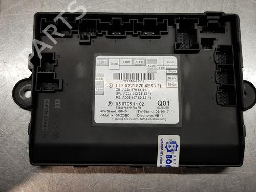 Electronic module MERCEDES-BENZ S-CLASS (W221, V221)  | BP18322951M83 
