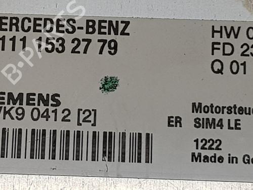 Engine control unit (ECU) MERCEDES-BENZ C-CLASS Coupe (CL203) C 230 Kompressor (203.747) | BP17542140M57 