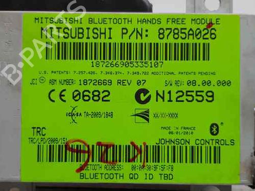 Electronic module MITSUBISHI ASX (GA_W_)  | BP12261737M83 