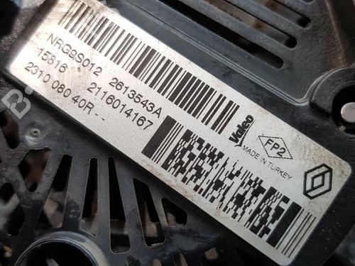 Alternator RENAULT MEGANE IV Hatchback (B9A/M/N_) 1.2 TCe 100 (B9MS) | BP13296852M7 