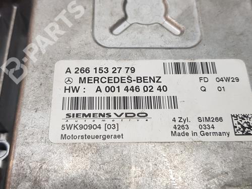 Engine control unit (ECU) MERCEDES-BENZ A-CLASS (W169)  | BP8678107M57 