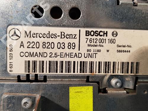 Radio MERCEDES-BENZ S-CLASS (W220, V220) S 500, S 500 L (220.075, 220.175, 220.875) | BP11923774E6 