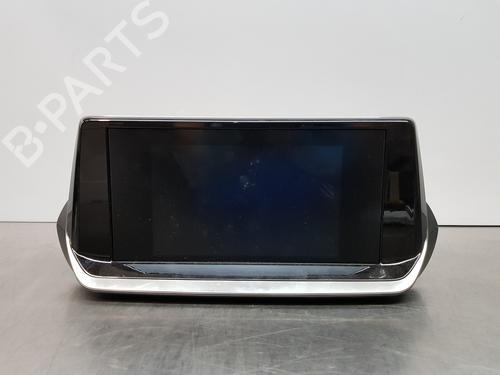 Used Display monitor PEUGEOT 208 II (UB_, UP_, UW_, UJ_) 1.2 PureTech 100 (101 hp) 29118226