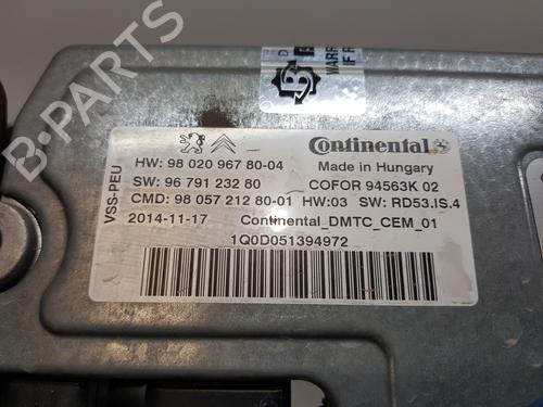 Start/Stop ECU PEUGEOT PARTNER Box Body/MPV  | BP28125464M59 