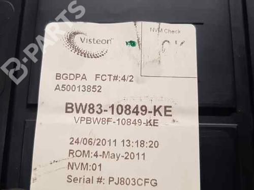 Instrument cluster JAGUAR XF I (X250) 2.2 D | BP7586039C47 