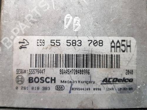 Engine control unit (ECU) CHEVROLET AVEO Saloon (T300) | BP30096884M57