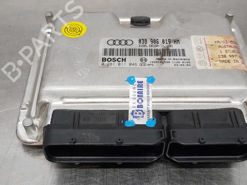 Used Engine control unit (ECU) AUDI A6 C5 (4B2) 1.9 TDI (130 hp) 17639233