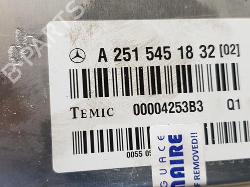 Control unit MERCEDES-BENZ R-CLASS (W251, V251) R 320 CDI 4-matic (251.022, 251.122) | BP21803778M11 