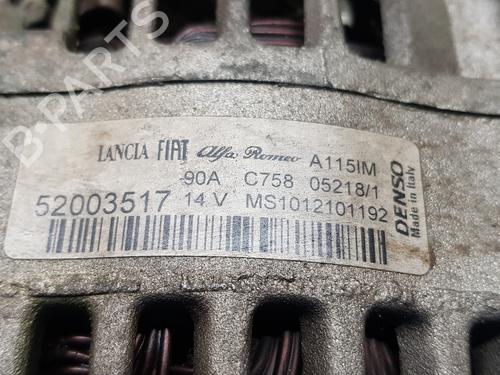 Alternator FIAT DOBLO Cargo (263_) 1.3 D Multijet (263WXU1A, 263ZXU1A, 263WYB1A, 263ZYB1A) | BP16377822M7 