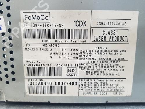 Radio JAGUAR XF I (X250)  | BP27526471E6 