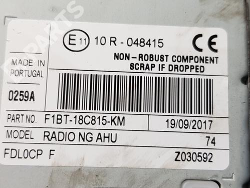 Radio FORD FOCUS III 1.5 TDCi | BP7653071E6 