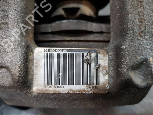 Right rear brake caliper PEUGEOT 3008 II SUV (MC_, MR_, MJ_, M4_) | BP30880645M106