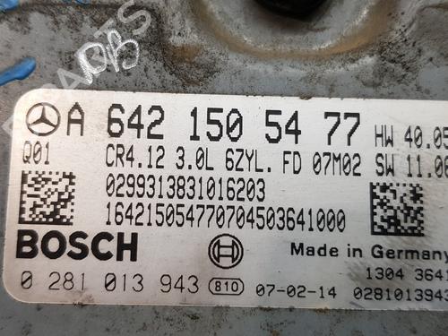 Engine control unit (ECU) MERCEDES-BENZ M-CLASS (W164)  | BP22640401M57 