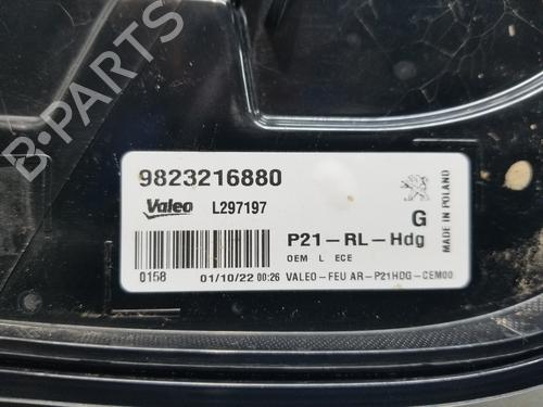 Left taillight PEUGEOT 208 II (UB_, UP_, UW_, UJ_)  | BP29396850C34 