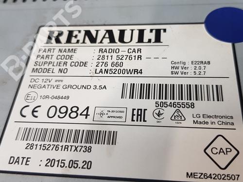 Electronic module DACIA LODGY (JS_)  | BP9836921M83 