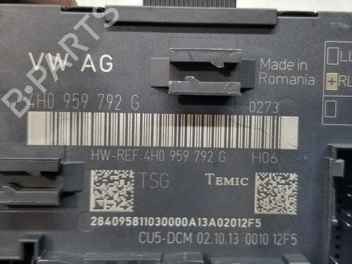 Electronic module AUDI A8 D4 (4H2, 4H8, 4HC, 4HL) 3.0 TDI quattro | BP17099830M83 