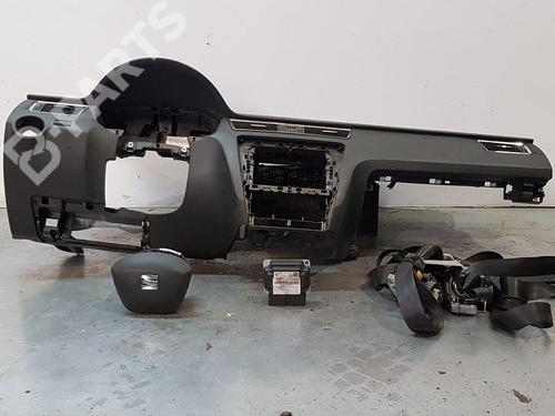 Used Airbag Kit Airbag Kit SEAT TOLEDO IV (KG3) 1.6 TDI (115 hp) 10378092 10378092