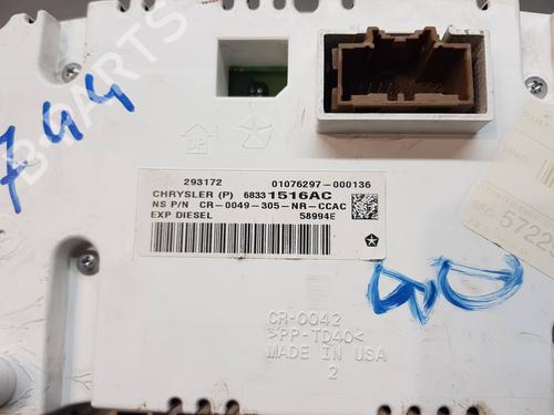 Instrument cluster JEEP GRAND CHEROKEE IV (WK, WK2)  | BP29257723C47 