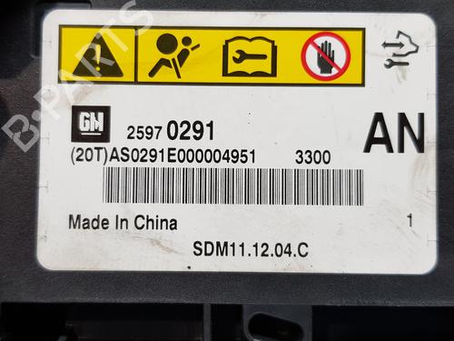 ECU airbags OPEL ANTARA A (L07) 2.2 CDTi | BP16701555M53 