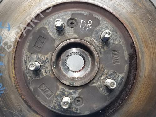 Left front steering knuckle HYUNDAI TUCSON (TL, TLE) 1.7 CRDi | BP22650976M25 