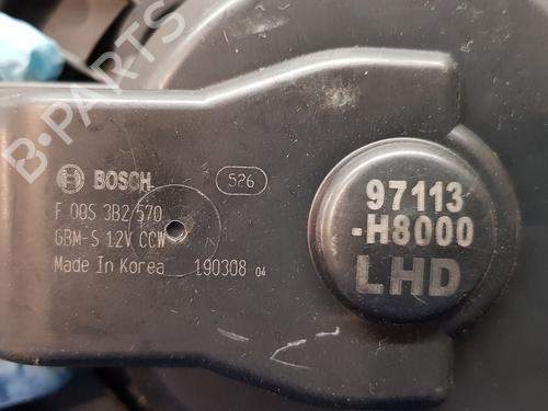 Heater blower motor KIA RIO IV (YB, SC, FB) 1.0 T-GDI 100 | BP19403726M62 