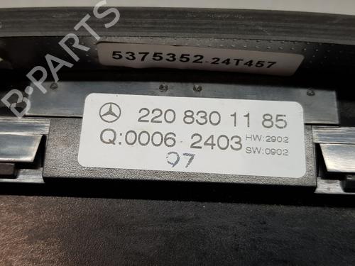 Climate control MERCEDES-BENZ S-CLASS (W220) S 400 CDI (220.028, 220.128) | BP19398780I5 