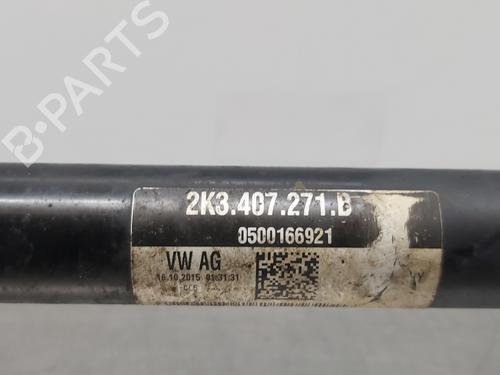 Left front driveshaft VW CADDY IV MPV (SAB, SAJ)  | BP16377842M38 