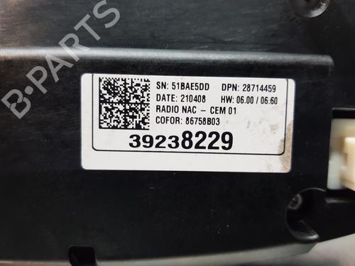 Display monitor OPEL CROSSLAND X / CROSSLAND (P17, P2QO)  | BP27528535C48 