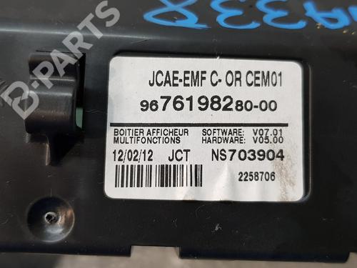 Display monitor CITROËN C4 II (NC_) 1.6 HDi 110 | BP7593317C48 