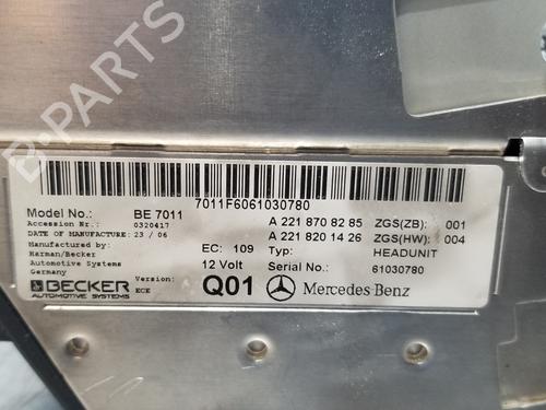 Electronic module MERCEDES-BENZ S-CLASS (W221, V221)  | BP18051916M83