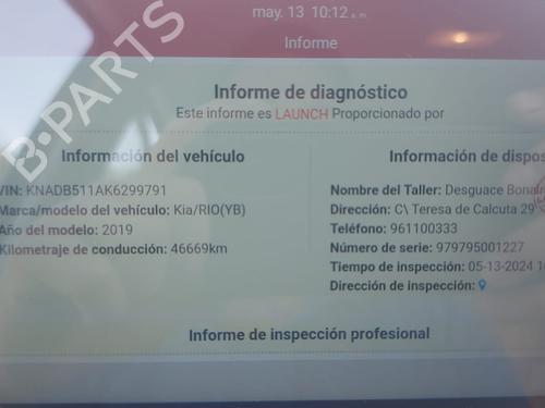 Rør KIA RIO IV (YB, SC, FB) 1.0 T-GDI 100 | BP19403528M125 