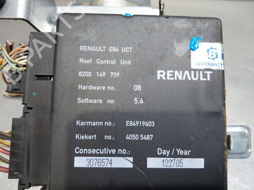 Sunroof engine RENAULT MEGANE II Coupé-Cabriolet (EM0/1_) 1.9 dCi | BP31291113M60 