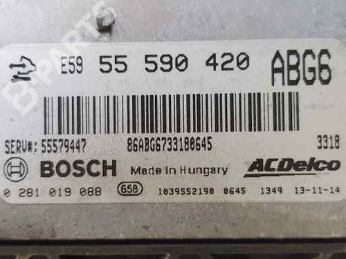 Engine control unit (ECU) OPEL ZAFIRA TOURER C (P12) 2.0 CDTi (75) | BP7650149M57 
